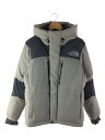 【中古】THE NORTH FACE◆ノースフェイス/BALTRO LIGHT JACKET_バルトロライトジャケット/L/ナイロン/グレー【メンズウェア】