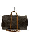 【中古】LOUIS VUITTON◆キーポル60_モノグラム・キャンバス_BRW/PVC/BRW【バッグ】