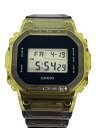 【中古】CASIO◆CARBON CORE GUARD/クォーツ腕時計/デジタル/ラバー/BLK/CLR/DWE-5610【服飾雑貨他】