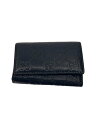 【中古】GUCCI◆キーケース_グッチシマ/フェイクレザー/BLK/レディース【服飾雑貨他】(4)
