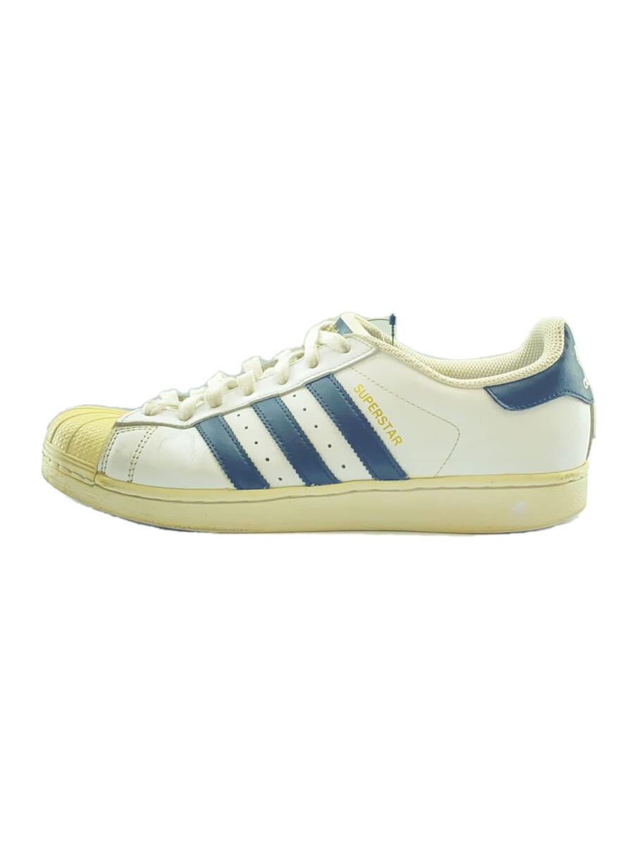 【中古】adidas◆SUPER STAR/スーパースター/25.5cm/WHT/C77124【シューズ】