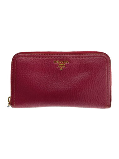 【中古】PRADA◆長財布/--/PNK/無地/レディース【服飾雑貨他】 【中古】PRADA◆長財布/--/PNK/無地/レディース【服飾雑貨他】