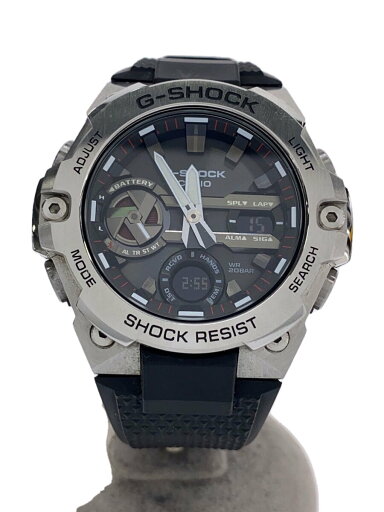 【中古】CASIO◆クォーツ腕時計/デジアナ/ラバー/ブラック/GST-8400【服飾雑貨他】 【中古】CASIO◆クォーツ腕時計/デジアナ/ラバー/ブラック/GST-8400【服飾雑貨他】