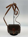 【中古】CELINE◆ショルダーバッグ/レザー/BRW/マカダム【バッグ】(4)