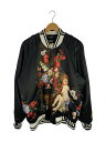 【中古】DOLCE&GABBANA◆ジャケット/52/ポリエステル/BLK/Baroque/Angel/flower//【メンズウェア】(4)