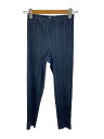 【中古】PLEATS PLEASE ISSEY MIYAKE◆ボトム/--/ポリエステル/NVY/PP83-JF143【レディースウェア】