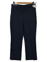 【中古】MARNI◆ボトム/38/コットン/ネイビー/パンツ【レディースウェア】