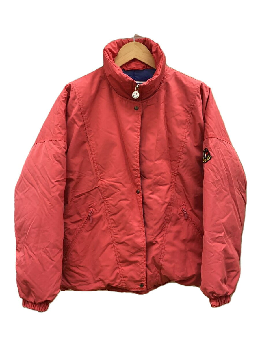 【中古】MONCLER◆スキージャケット/ヨゴレ有/PNK/SMQ634/ポリエステル/asics【スポーツ】