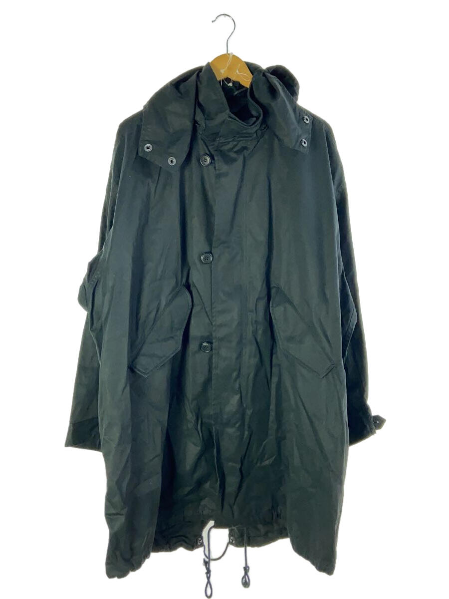【中古】ESSAY◆ショップコート/2/コットン/GRY/無地【メンズウェア】
