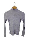 【中古】AURALEE◆ニット・セーター(薄手)/0/コットン/PUP【レディースウェア】