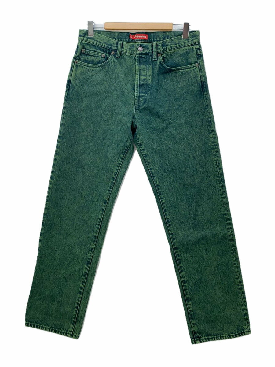 【中古】Supreme◆ボトム/32/コットン/GRN/無地【メンズウェア】