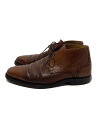 【中古】Jalan Sriwijaya◆チャッカブーツ/US7/BRW/レザー【シューズ】