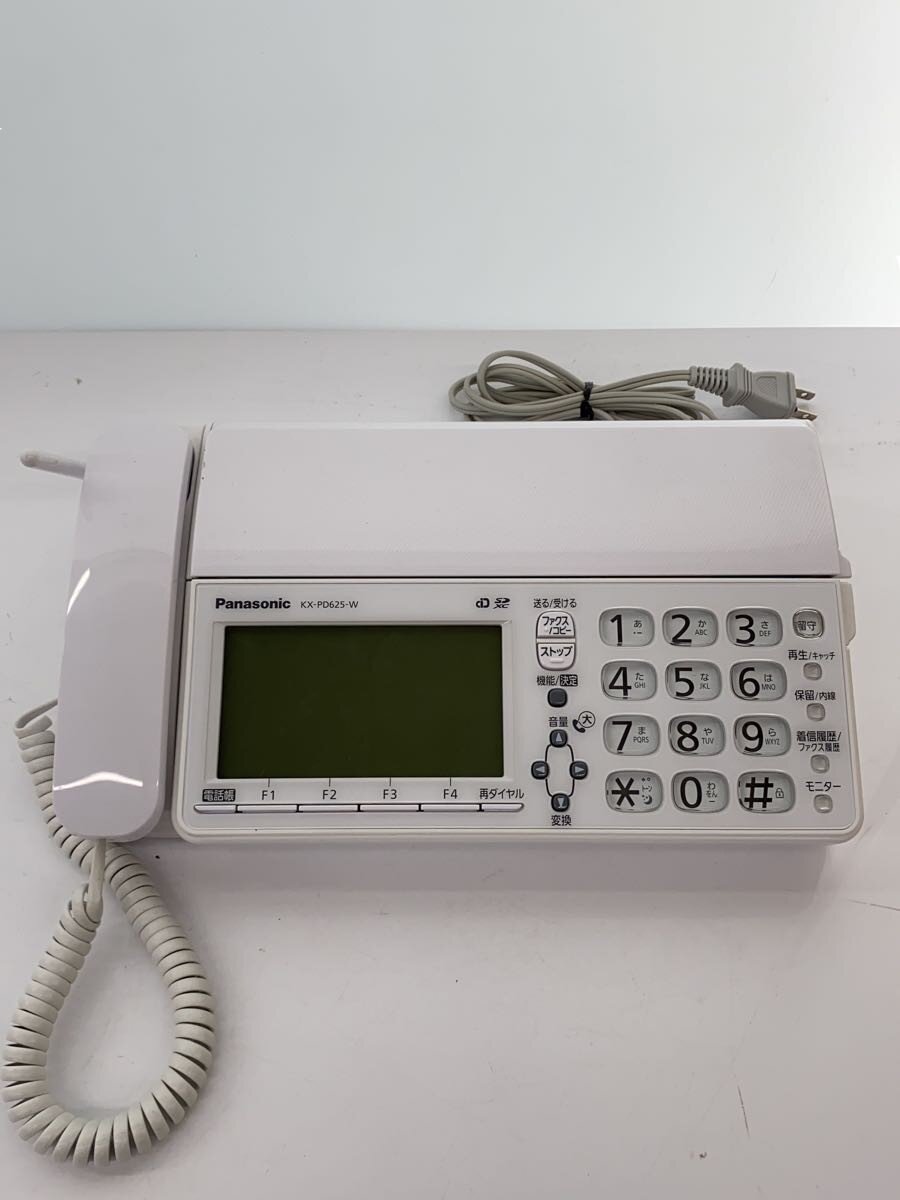 【中古】Panasonic◆FAX電話 おたっくす KX-PD625DL-W【家電・ビジュアル・オーディオ】