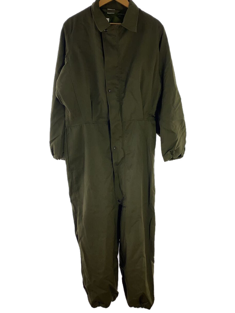 【中古】US.ARMY◆リメイク/裾ゴム/ジャンプスーツ/オールインワン/S/ウール/KHK【メンズウェア】