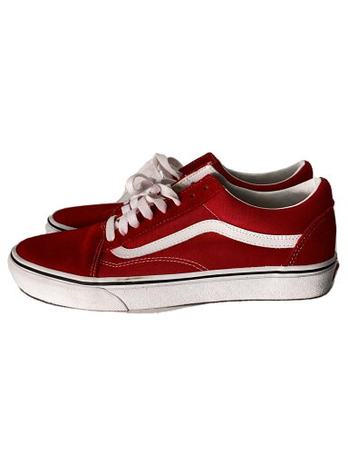 【中古】VANS◆ローカットスニーカー/27.5cm/RED/キャンバス/508357/OLDSKOOL/オールドスクール【シューズ】 【中古】VANS◆ローカットスニーカー/27.5cm/RED/キャンバス/508357/OLDSKOOL/オールドスクール【シューズ】