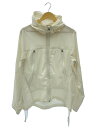【中古】ジップパーカー/L/ポリエステル/WHT【メンズウェア】