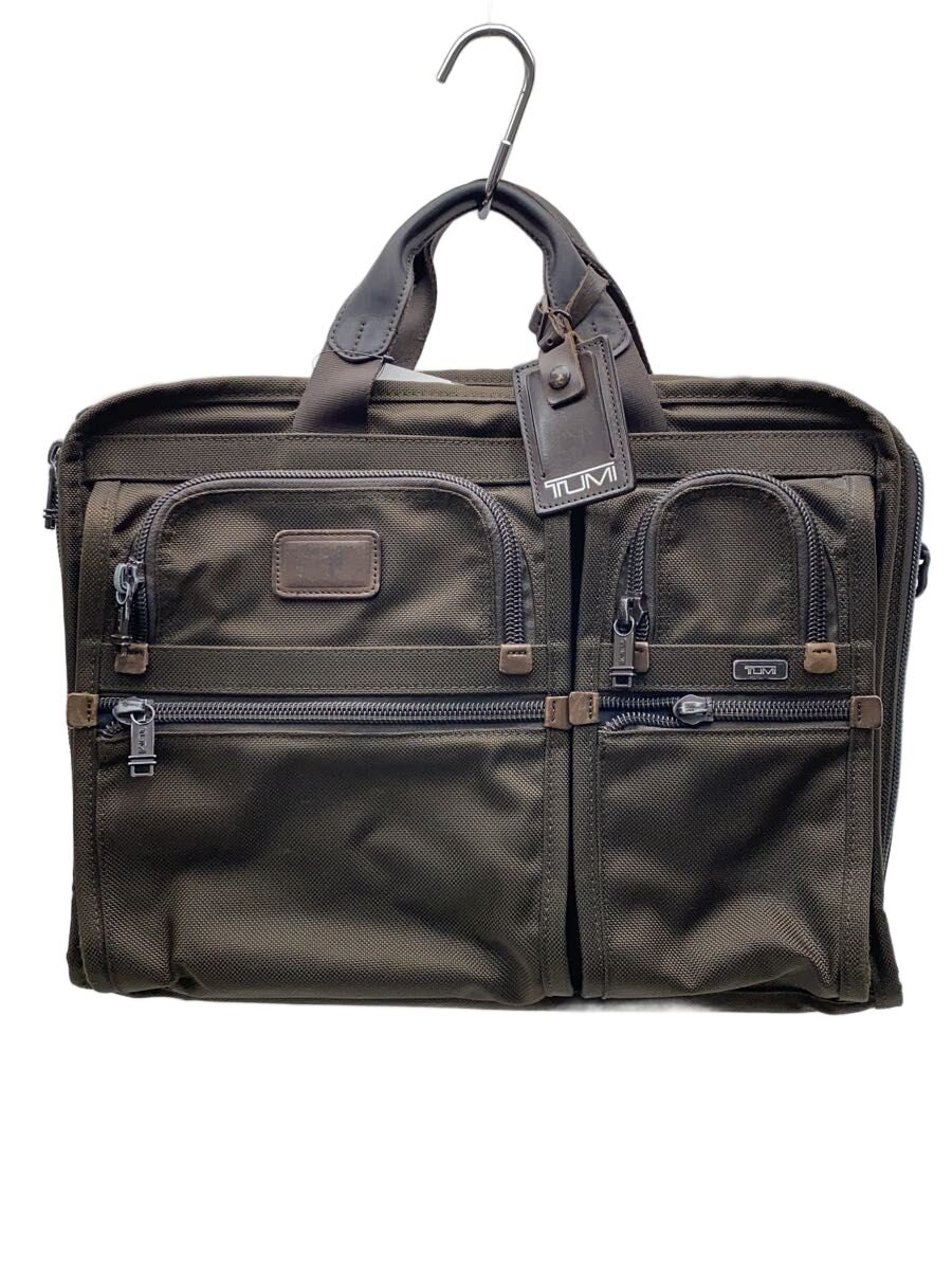 【中古】TUMI◆ブリーフケース/レザー/BRW/26114BH【バッグ】