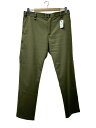 【中古】WWS(WORK WEAR SUIT)◆ボトム/L/ポリエステル/KHK/93-3008WB-M【メンズウェア】