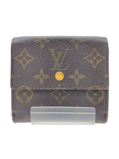 【中古】LOUIS VUITTON◆ポルト・モネ・ビエ・カルト・クレディ_モノグラム・キャンバス_BRW/PVC/BRW/総柄/レディース【服飾雑貨他】 【中古】LOUIS VUITTON◆ポルト・モネ・ビエ・カルト・クレディ_モノグラム・キャンバス_BRW/PVC/BRW/総柄/レディース【服飾雑貨他】