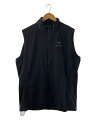 【中古】ARC’TERYX◆ナイロンベスト/XL/ナイロン/BLK/26890-133421【メンズウェア】