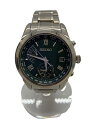 【中古】SEIKO◆ソーラー腕時計/アナログ/--/GRN/8B63-0AY0/箱有り【服飾雑貨他】