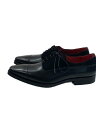 【中古】Cordwainer/ドレスシューズ/UK7.5/BLK/レザー/ストレートチップ【シューズ】