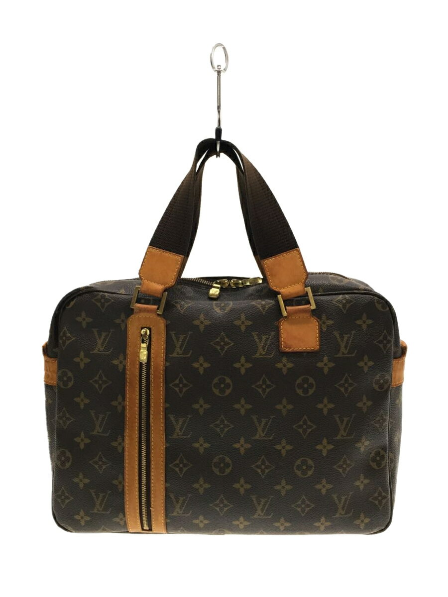 【中古】LOUIS VUITTON◆サックボスフォール_モノグラム_BRW/BRW/総柄/M40043【バッグ】