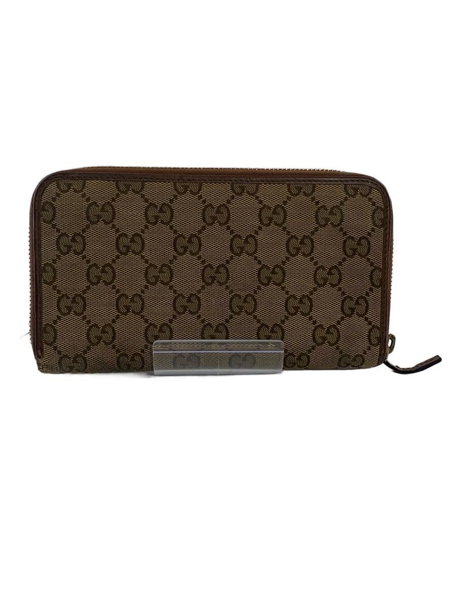 【中古】GUCCI◆長財布/--/BEG/メンズ/3