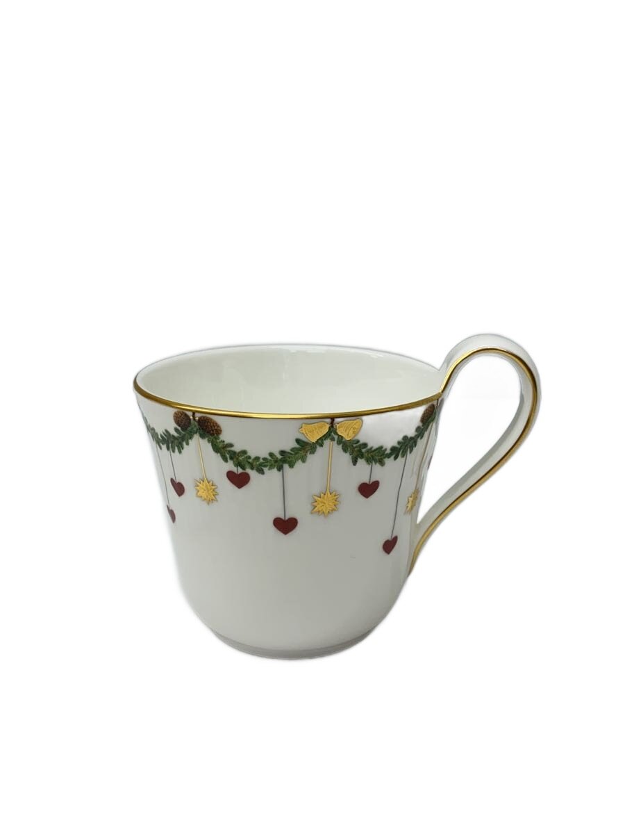 【中古】ROYAL COPENHAGEN◆カップ&ソーサー/WHT【キッチン用品】