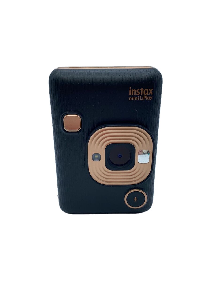 【中古】FUJIFILM◆コンパクトデジタルカメラ instax mini INSTAX MINI LIPLAY ELEGANT BLACK//【カメラ】