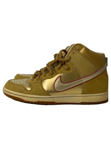 【中古】NIKE◆DUNK HIGH PREMIUM SB/ダンクハイプレミアム/ゴールド/313171-702/27.5cm/G【シューズ】 【中古】NIKE◆DUNK HIGH PREMIUM SB/ダンクハイプレミアム/ゴールド/313171-702/27.5cm/G【シューズ】