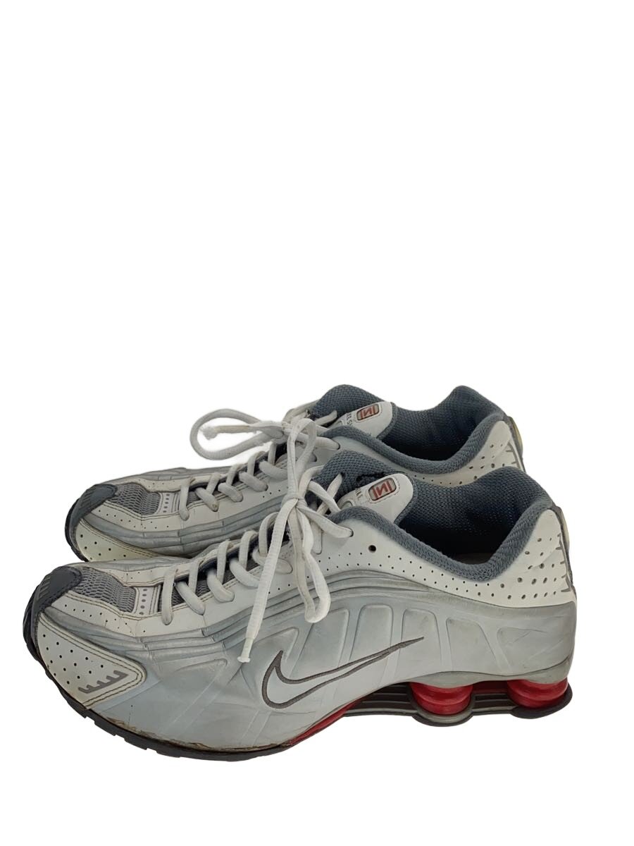 NIKE◆SHOX R4/ショックス/ホワイト/BV1111-100/27.5cm/WHT//