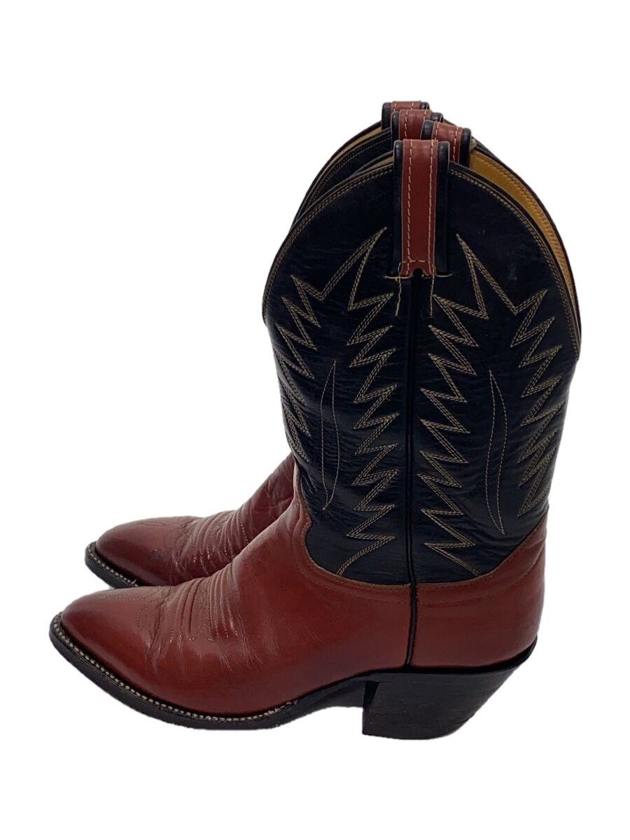 【中古】HONDOBOOTS/ウェスタンブーツ/--/BRW/レザー【シューズ】
