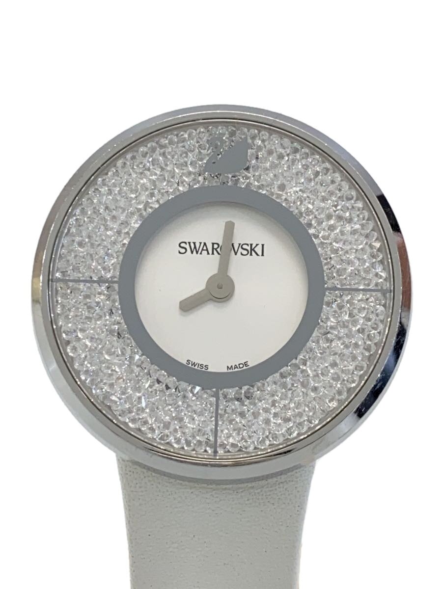 Other - 【中古】Swarovski◆腕時計/アナログ/WHT【服飾雑貨他】