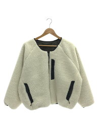 【中古】FREAK’S STORE◆ブルゾン/FREE/ポリエステル/GRN/無地/18AW-FSL01/リバーシブル【レディースウェア】