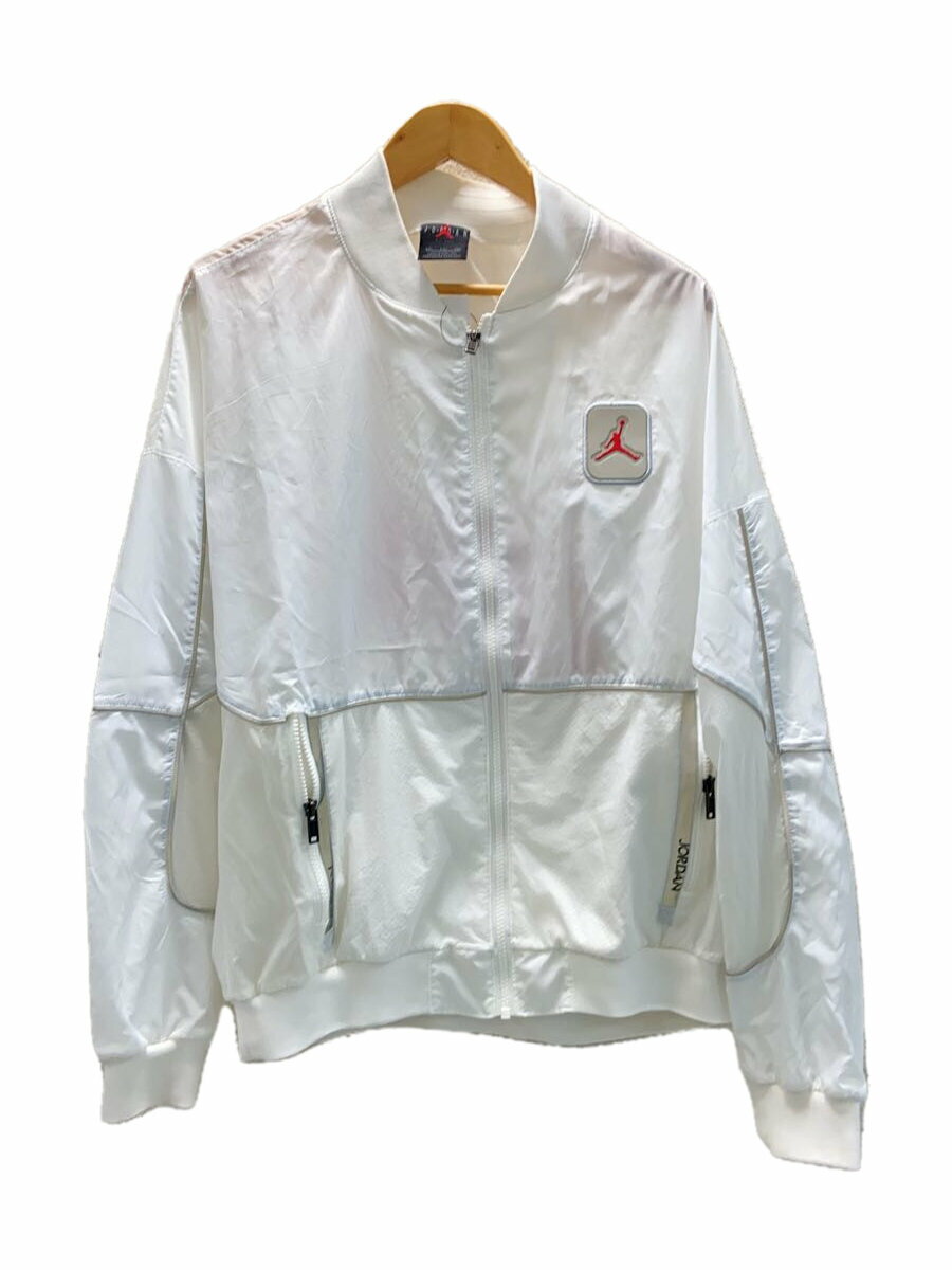 【中古】NIKE◆ナイロンジャケット/XXL/ナイロン/WHT/cu1667-100【メンズウェア】