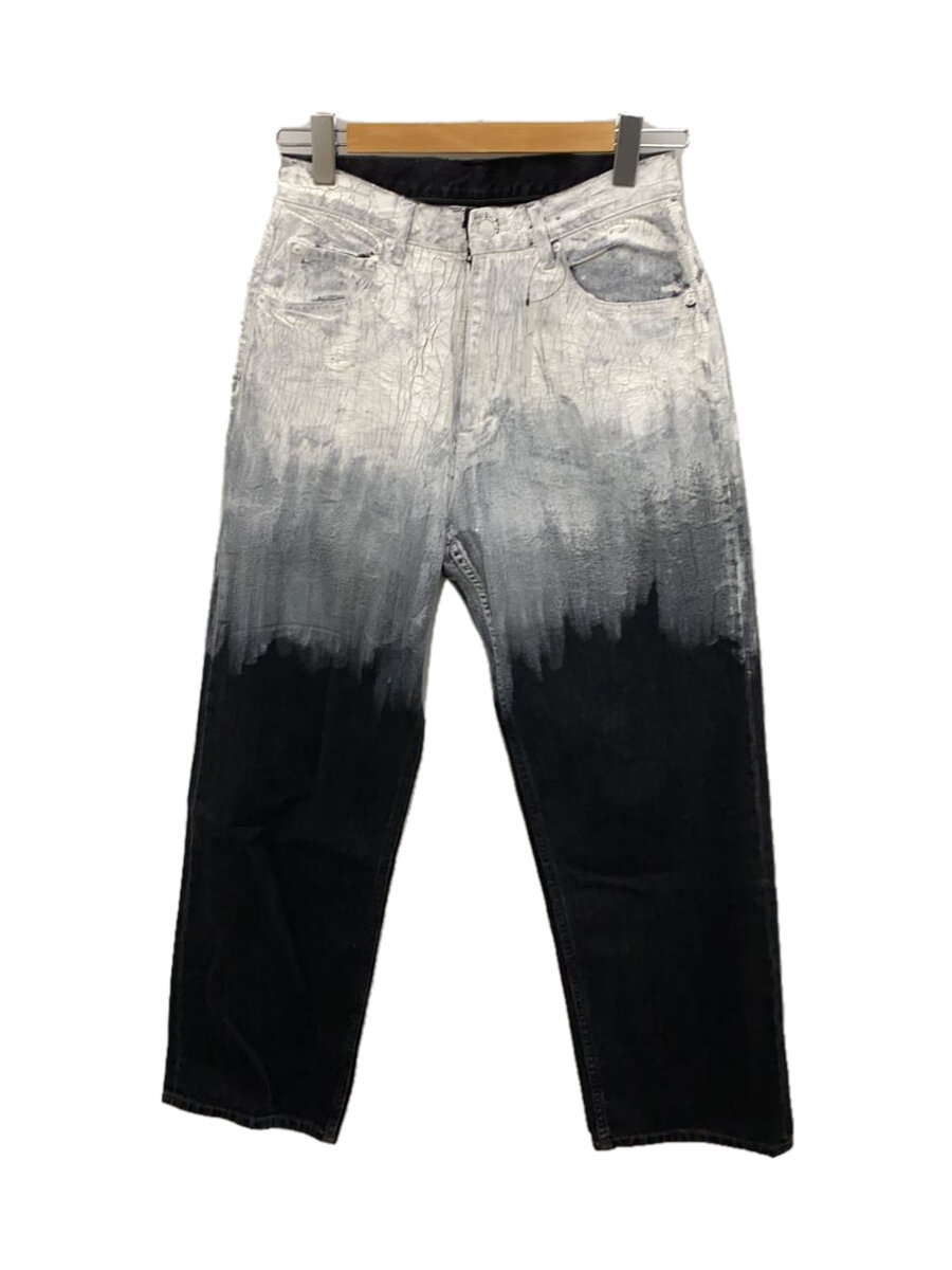【中古】YOKE◆ボトム/2/デニム/BLK/無地/YK24FW0787P【メンズウェア】