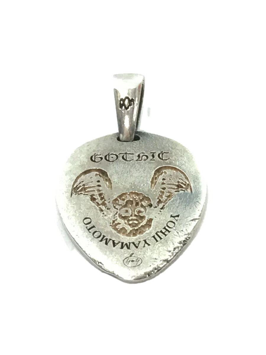 【中古】YOHJI YAMAMOTO◆チェーン破損/GOTHIC/ANGEL GUITAR PICK PENDANT/ネックレス/SV950【服飾雑貨他】