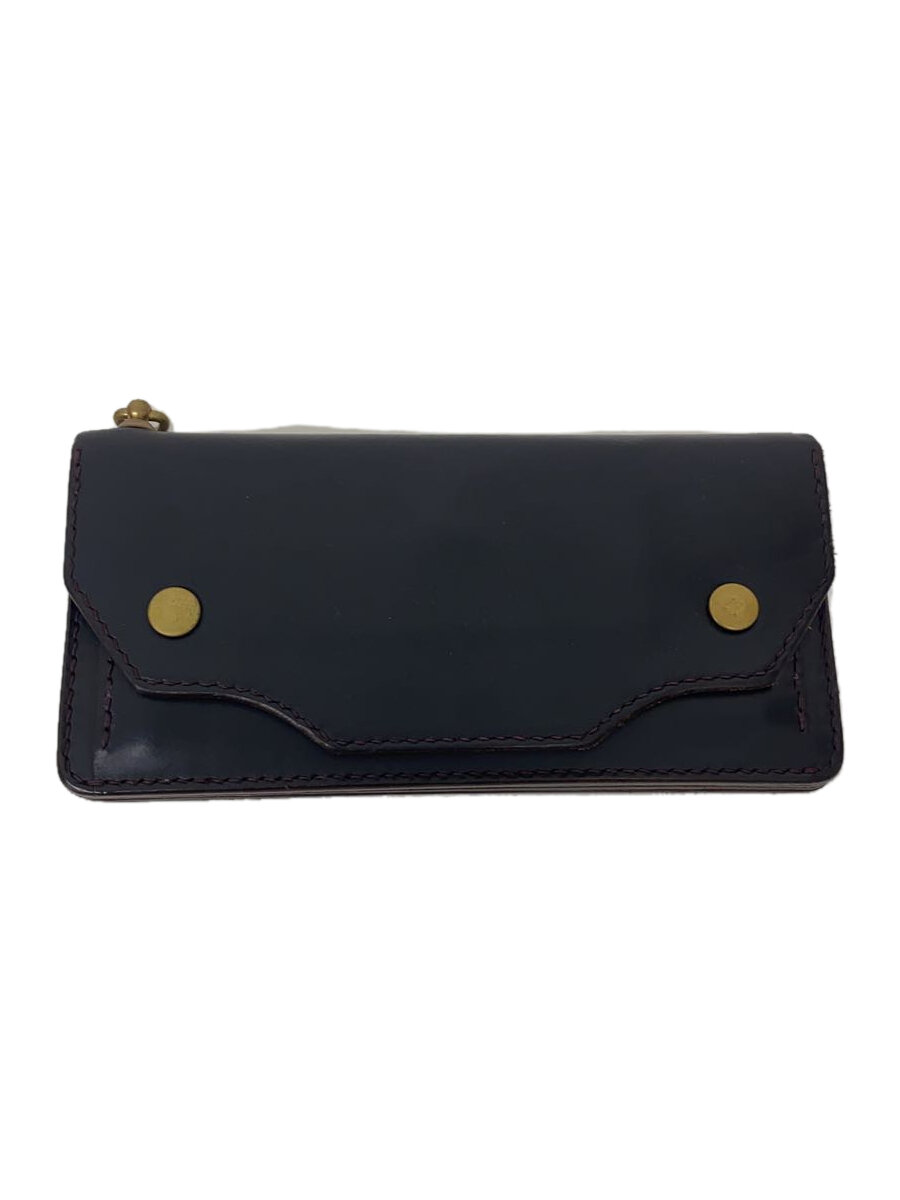 【中古】FUNNY◆長財布/レザーウォレット/ブラック/黒/使用感有//【服飾雑貨他】