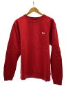 【中古】F.C.R.B.(F.C.Real Bristol)◆21AW/SMALL LOGO CREWNECK SWEAT/L/コットン/WHT/FCRB-21...