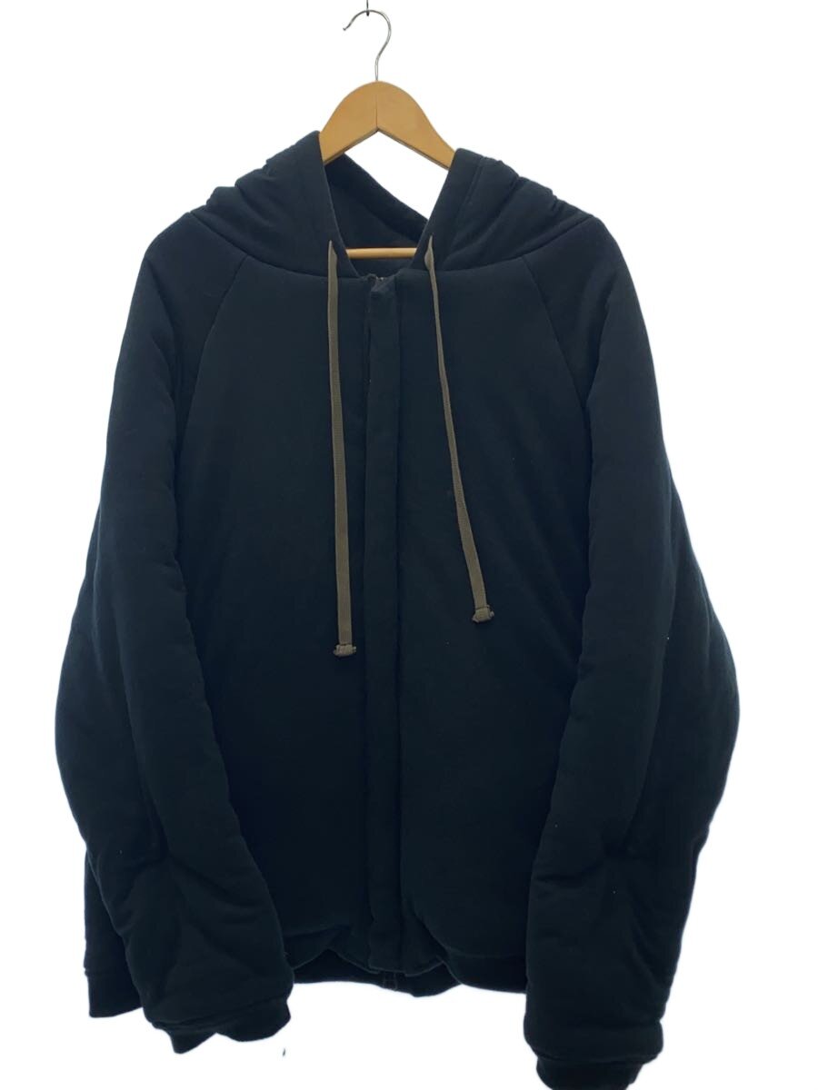 A.F ARTEFACT◆ダウンジャケット/1/コットン/BLK/無地/ag-1433/中綿/Padding Big Hoodie
