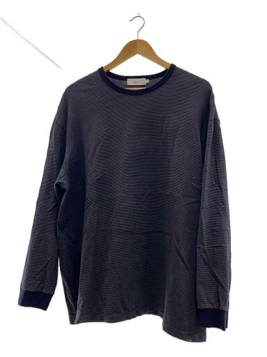 【中古】Graphpaper◆長袖Tシャツ/2/コットン/ネイビー/ボーダー/GU231-70322B//【メンズウェア】 【中古】Graphpaper◆長袖Tシャツ/2/コットン/ネイビー/ボーダー/GU231-70322B//【メンズウェア】