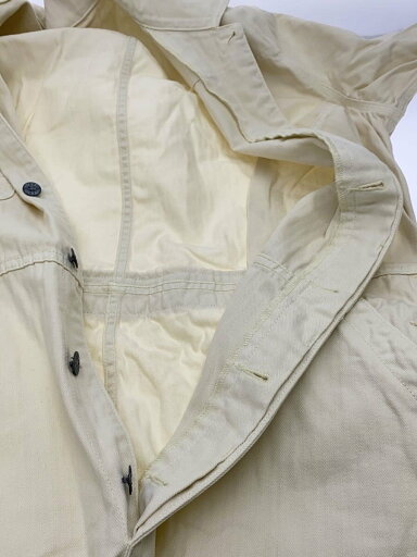 【中古】Nigel Cabourn◆LYBRO/オールインワン/48/コットン/CRM/無地【メンズウェア】