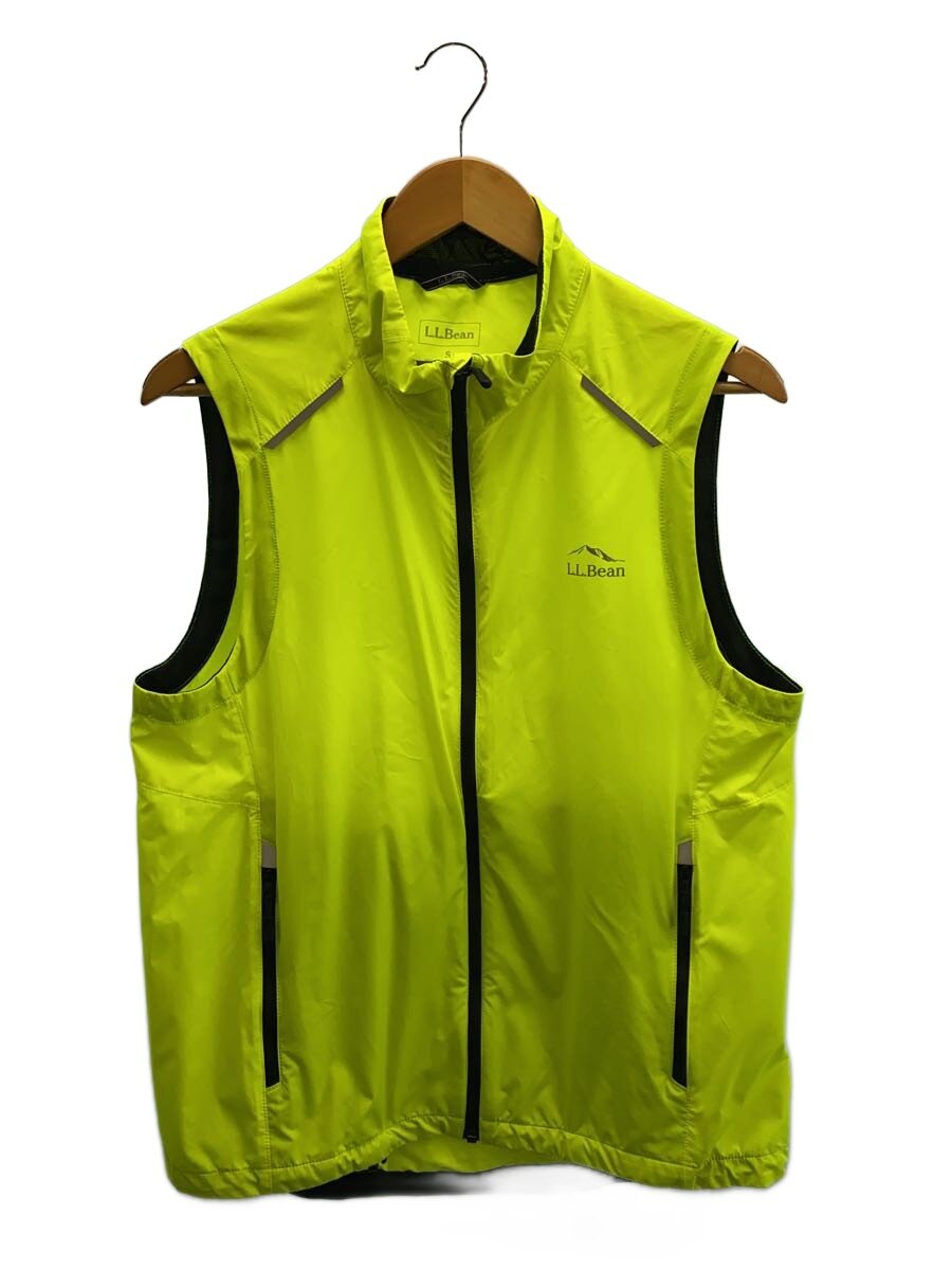 【中古】L.L.Bean◆ナイロンベスト/S/ナイロン/YLW/無地/510703//【メンズウェア】