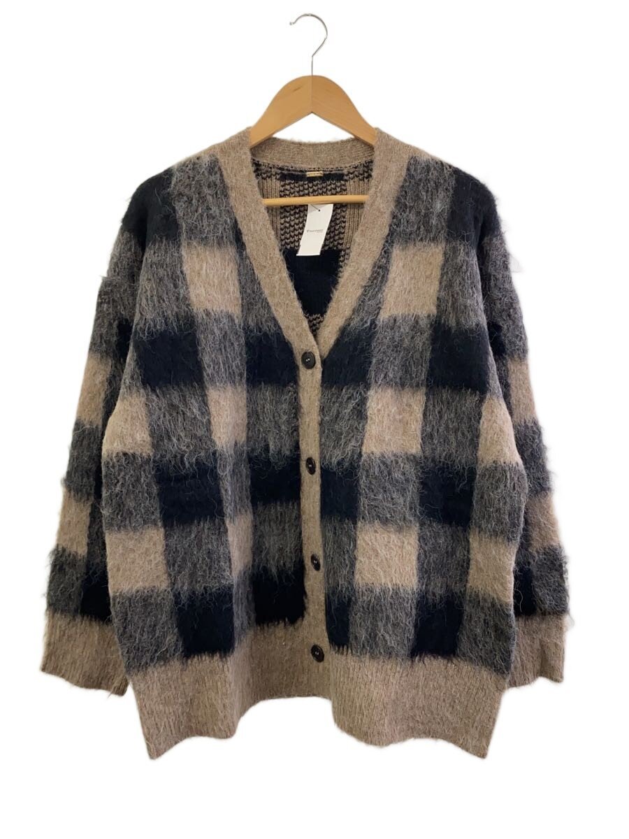 【中古】Mila Owen◆カーディガン(厚手)/one/アクリル/BRW/チェック/09WND244172【レディースウェア】 jumblestore-37746468 2nd STREET 楽天市場店 パッケージ画像
