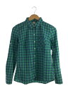 【中古】patagonia◆長袖シャツ/0/コットン/GRN/チェック【レディースウェア】(4)