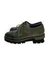 【中古】MIHARA YASUHIRO◆スタックドヒールシューズ/26cm/KHK/レザー/63200300【シューズ】