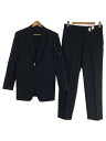 【中古】Yohji Yamamoto COSTUME D’HOMME◆HJ-J86-118/セットアップ/2/ウール/NVY/シングル/2B/多数シミ ヨゴレ有/ダメージ【メンズウェア】