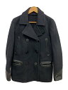 【中古】LOST CONTROL◆ピーコート/2/ウール/BLK/L11F3-4150【メンズウェア】