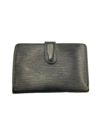 【中古】LOUIS VUITTON◆2つ折り財布/--/BLK/無地/レディース【服飾雑貨他】 【中古】LOUIS VUITTON◆2つ折り財布/--/BLK/無地/レディース【服飾雑貨他】